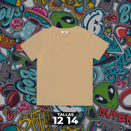 Franela Clásica Unicolor Niño 11